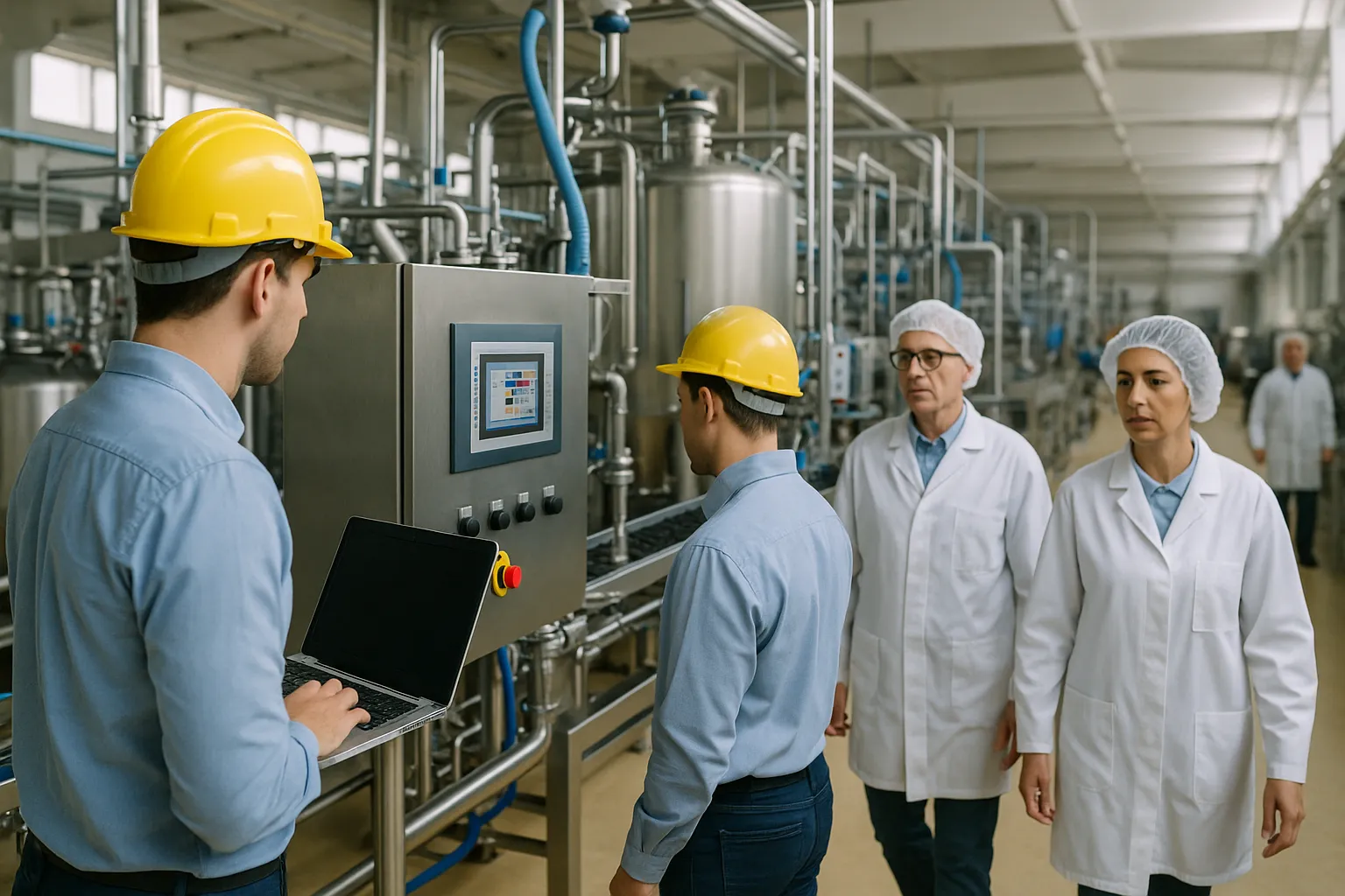 Cartographie du réseau OT consolidée – visibilité sur les zones, armoires et équipements industriels.