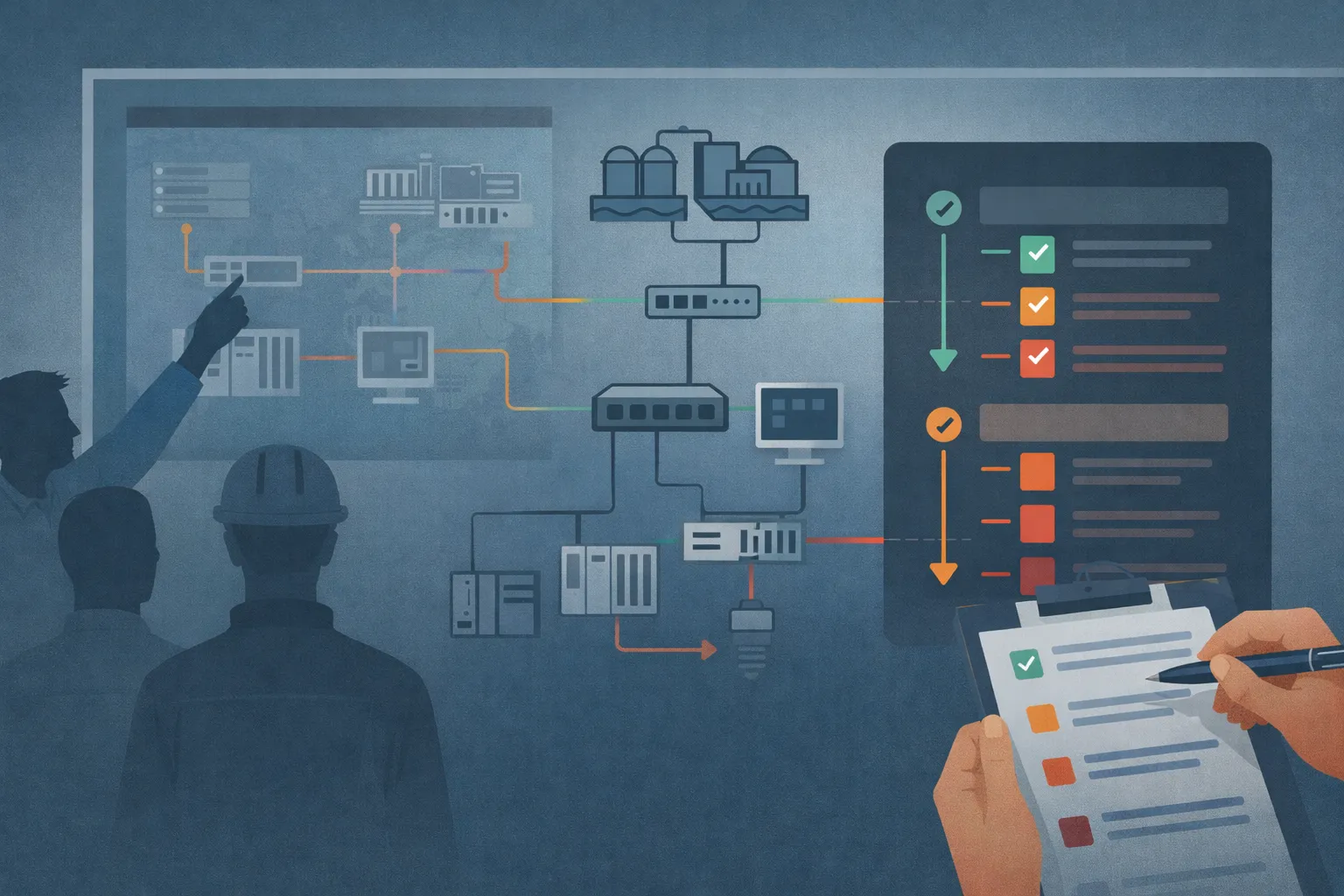 OT cybersecurity analysis with a prioritized action plan for industrial infrastructure